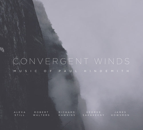 the album cover for Hindemith / Howsmon / Hawkins - Convergent Winds / Music of Paul Hindemith