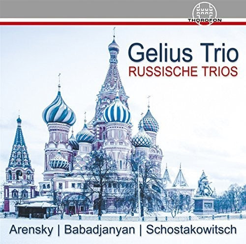 the album cover for Shostakovich / Hell / Gelius - Russische Trios