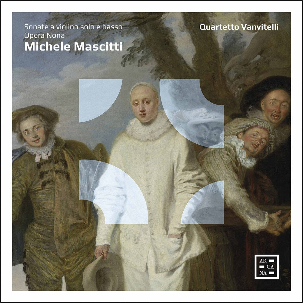the album cover for Mascitti / Quartetto Vanvitelli - Sonate a Violino Solo E Basso