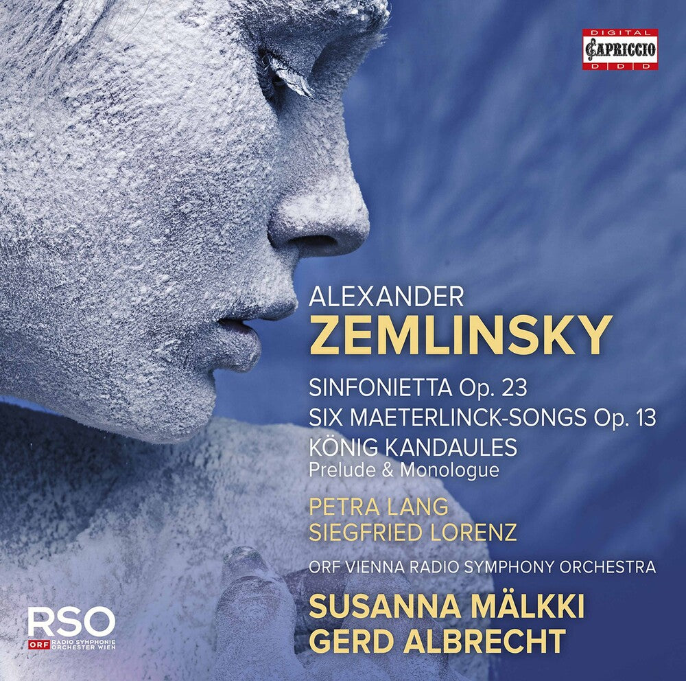 the album cover for Zemlinsky / Lang / Albrecht - Sinfonietta 23