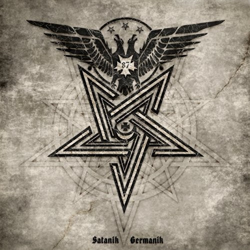 the album cover for Hanzel Gretyl Und - Satanik Germanik