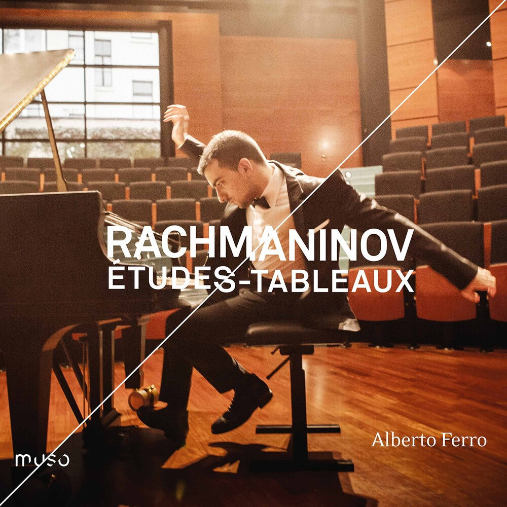 the album cover for Rachmaninoff / Ferro - Etudes-Tableaux