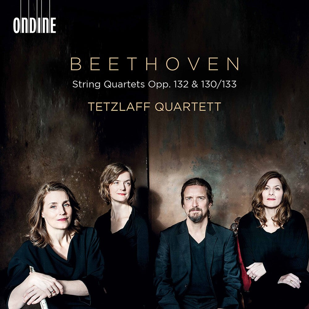 the album cover for Beethoven / Tetzlaff Quartet - String Quartets 132 & 130