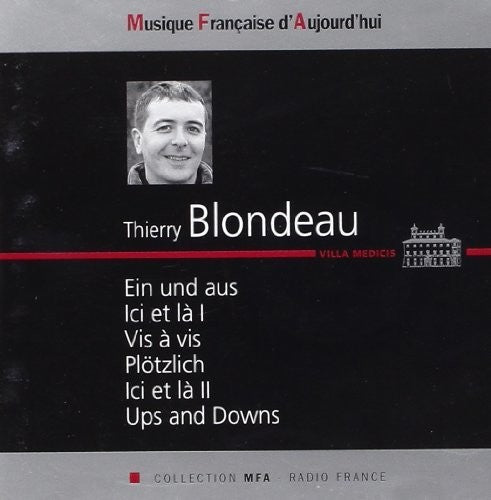 the album cover for Blondeau / Vallade - Villa Medicis