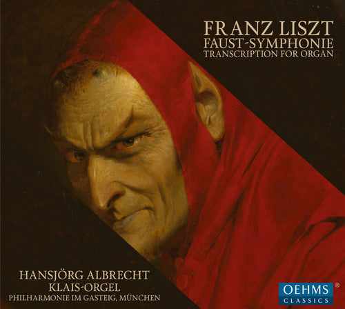 the album cover for Liszt / Albrecht - Faust Symphony