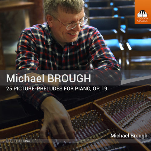 the album cover for Brough - 25 Picture-Preludes for Piano 19