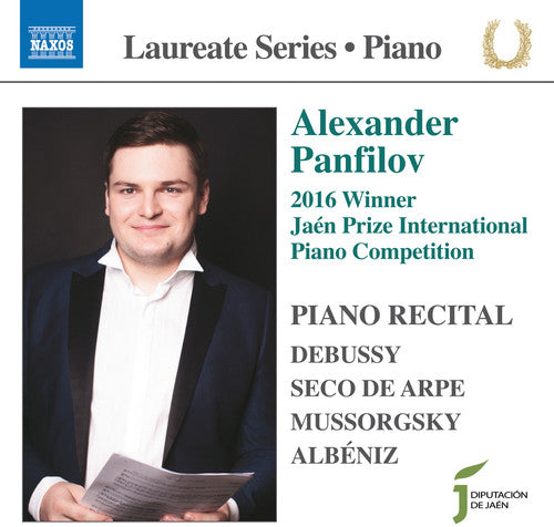 the album cover for Debussy / Panfilov - Laureate Series Piano