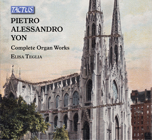 the album cover for Yon / Teglia - Complete Organ Works