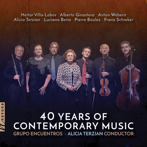 the album cover for Berio / Mazzitelli / Frosio - 40 Years of Contemporary Music