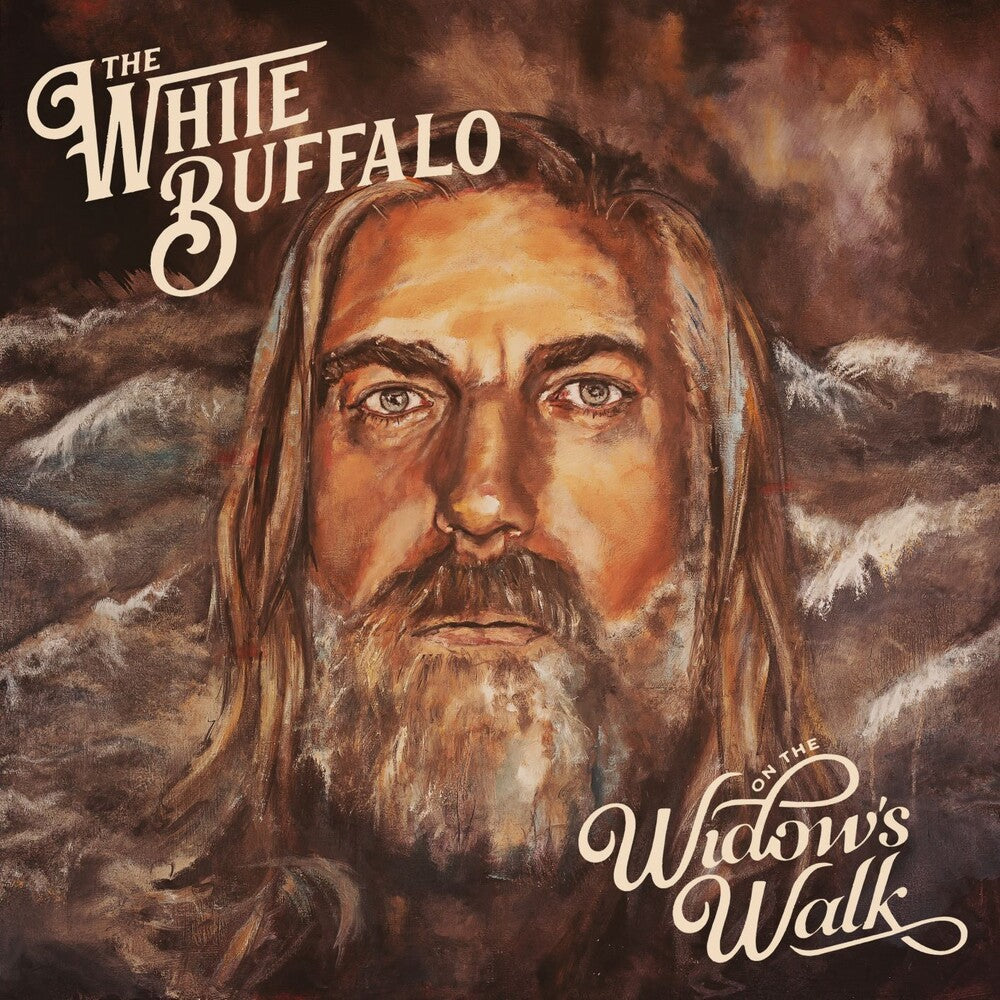 the album cover for The White Buffalo - On The Window's Walk