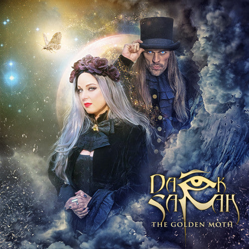 the album cover for Dark Sarah - The Golden Moth