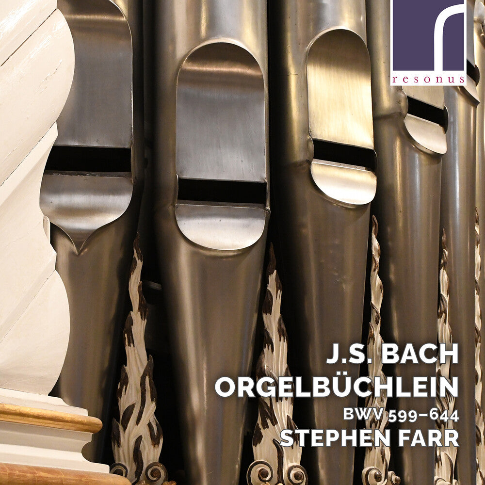 the album cover for J Bach S / Farr - Orgelbuchlein 599-644