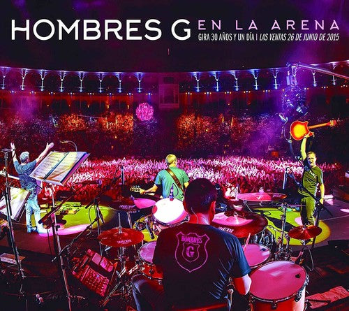 the album cover for Hombres G - En La Arena (Spa)