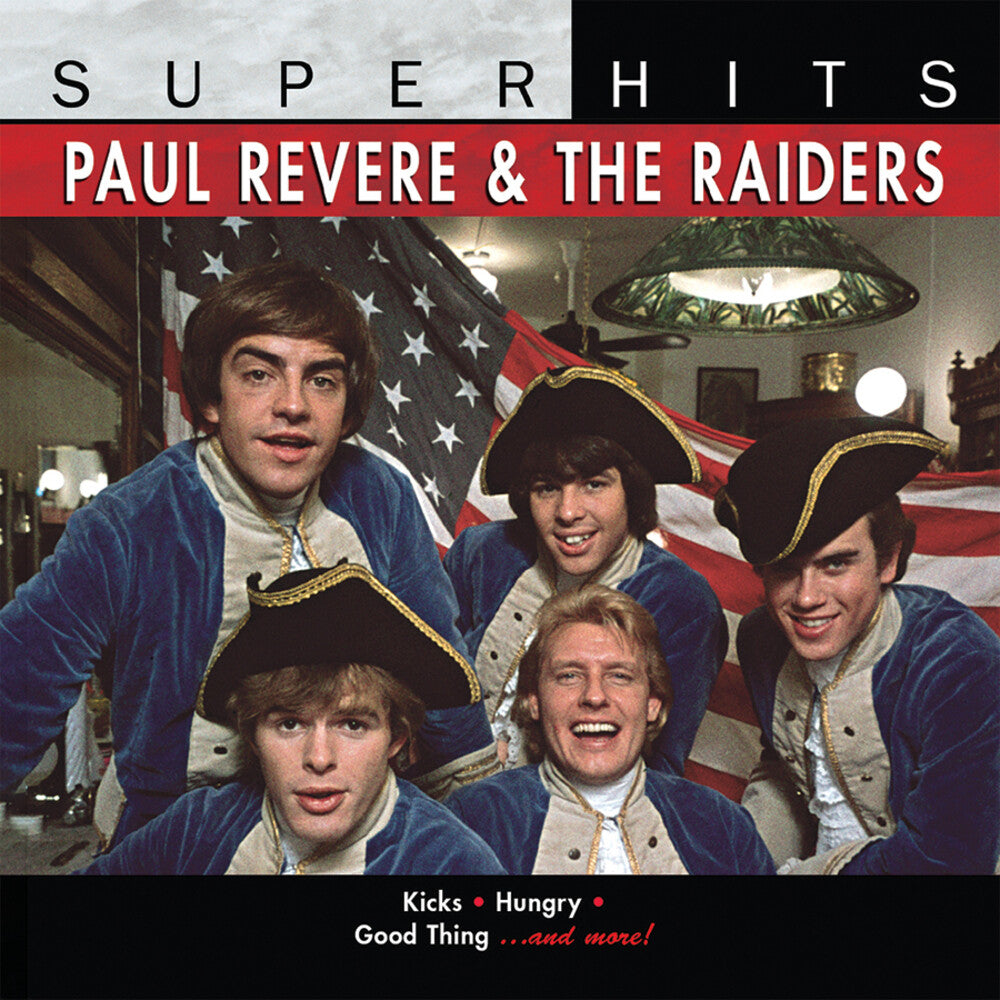 the album cover for Paul Revere & The Raiders - Super Hits