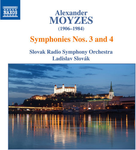 the album cover for Moyzes - Symphonies 3 & 4