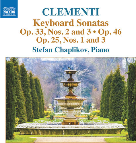 the album cover for Clementi / Chaplikov - Keyboard Sonatas 1 & 3