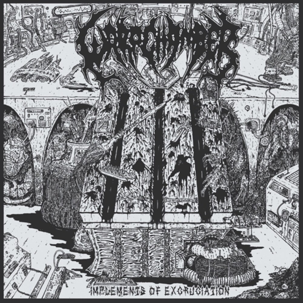 the album cover for Warp Chamber - Implements Of Excruciation