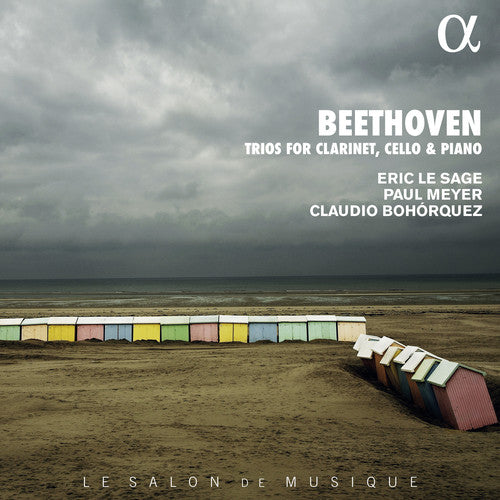 the album cover for Beethoven / Sage / Bohorquez - Trios for Clarinet Cello & Piano