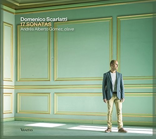 the album cover for Scarlatti / Gomez - 17 Sonatas