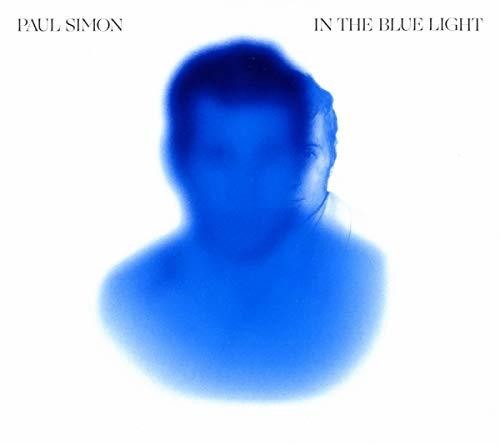 the album cover for Paul Simon - In The Blue Light
