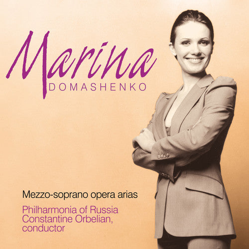 the album cover for Marina Domashenko - Mezzo-Soprano Opera Arias