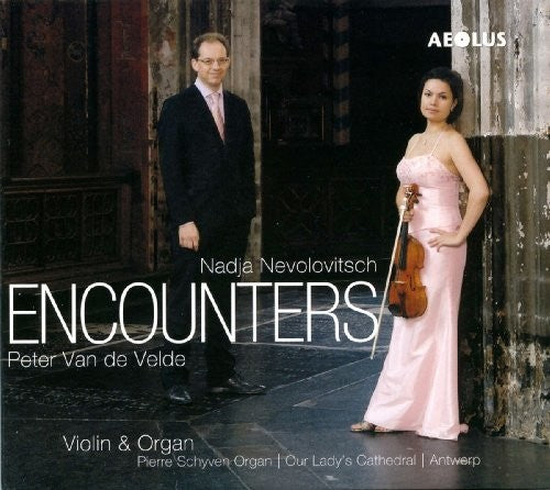 the album cover for Nevolovitsch / Velde - Encounters