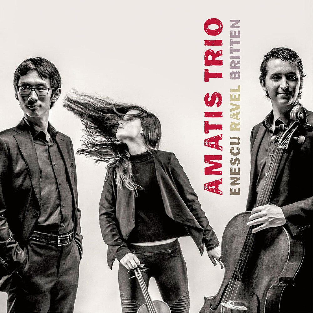 the album cover for Enescu / Amatis Trio - Piano Trios