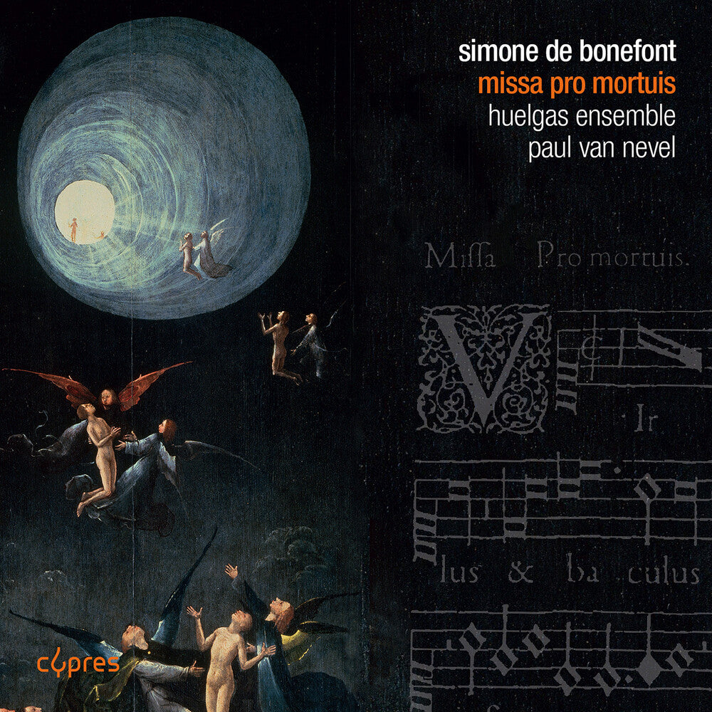 the album cover for Bonefont / Huelgas Ensemble / Nevel - Missa Pro Mortuis
