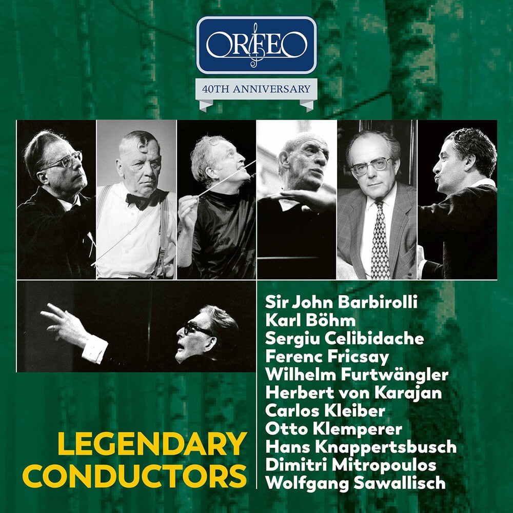 the album cover for Legendary Conductors / Various Box - Legendary Conductors