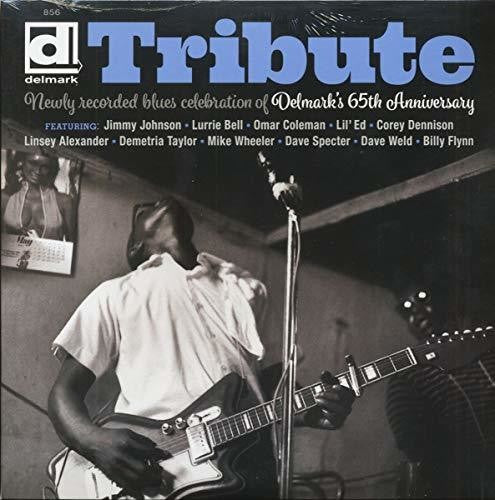 the album cover for Tribute Delmarks 65th Anniversary / Various - Tribute Delmark's 65th Anniversary (Various Artists)