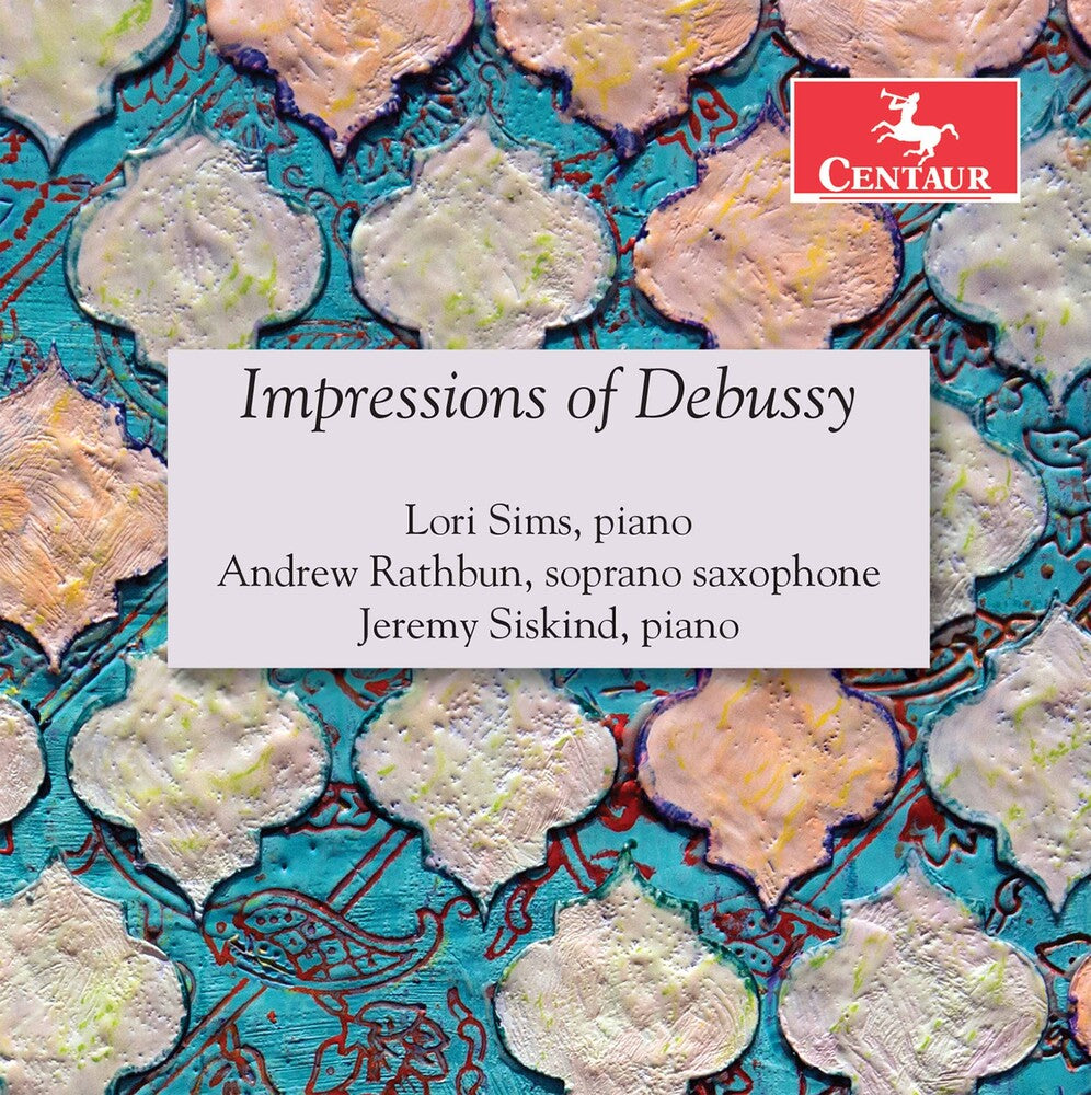 the album cover for Debussy / Sims / Siskind - Impressions of Debussy