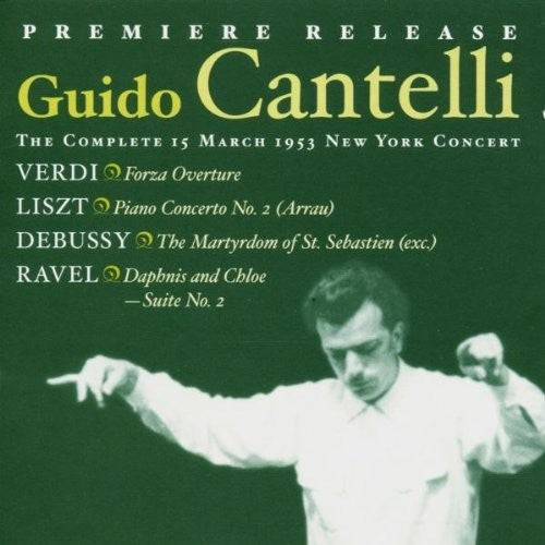 the album cover for Cantelli / Arrau - Complete