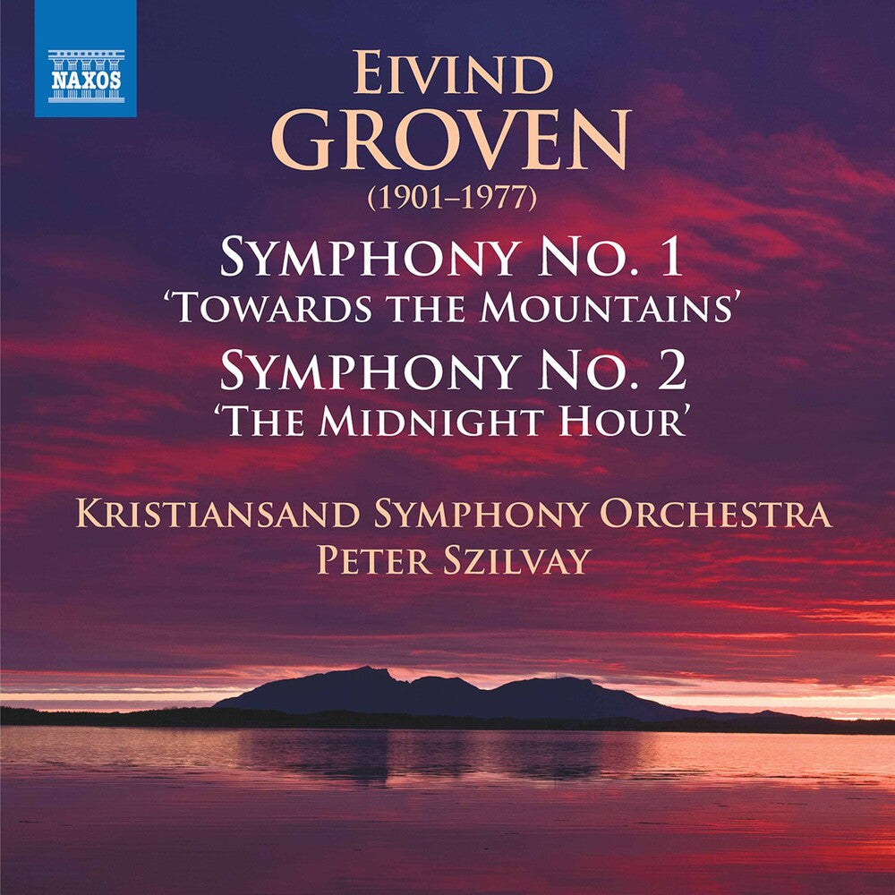the album cover for Groven / Kristiansand Symphony Orch / Szilvay - Symphonies 1 & 2