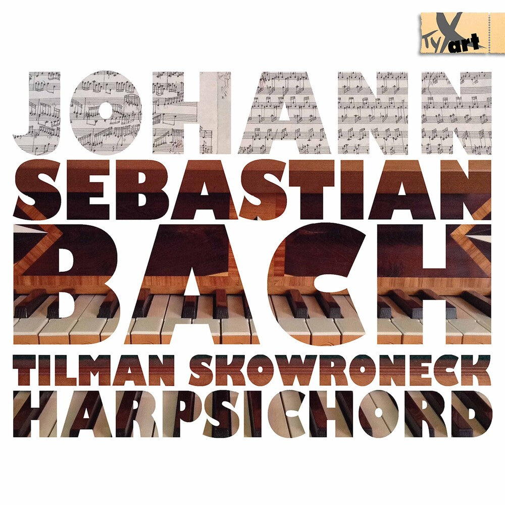 the album cover for J Bach S / Skowroneck - Works for Hapsichord