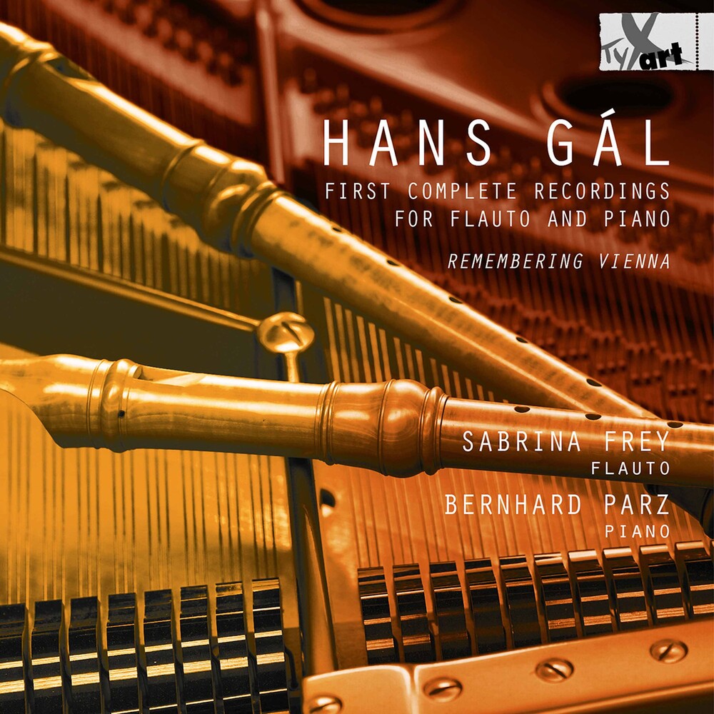 the album cover for Gal / Frey / Parz - Complete Flauto & Piano