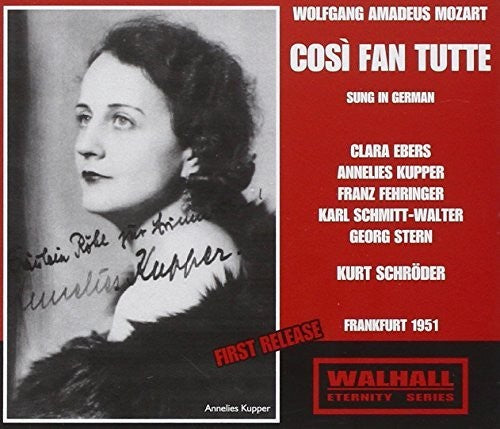the album cover for Kupper - Cosis Fan Tutte