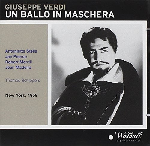 the album cover for Peerce - Un Ballo In Maschera