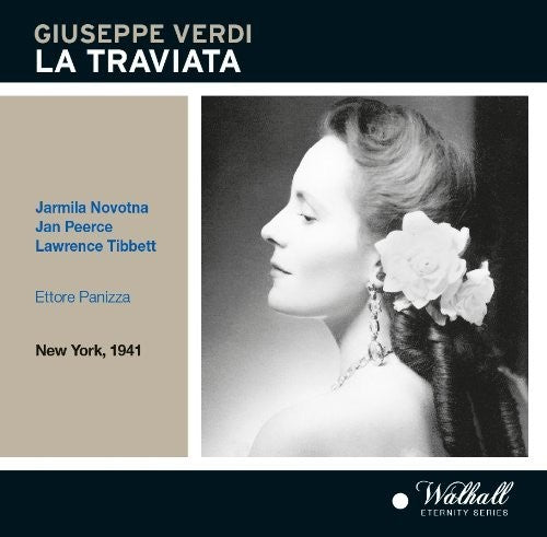 the album cover for Novotna - Traviata