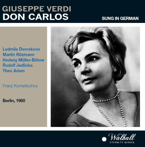 the album cover for Dvorakova - Don Carlos