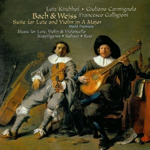 the album cover for Carmignola / Kirchhof - Music For Flute