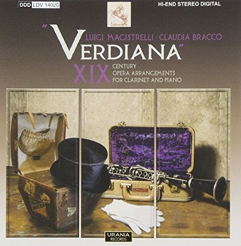 the album cover for Magistrelli / Nicora - Verdiana