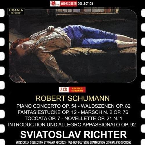 the album cover for Warsaw Philharmonic / Wislocki / Richter - Waldszenen / Fantasiestucke