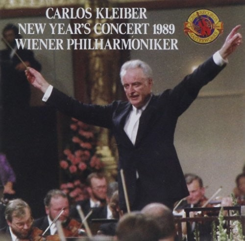 the album cover for Kleiber - New Year's Concert 1989