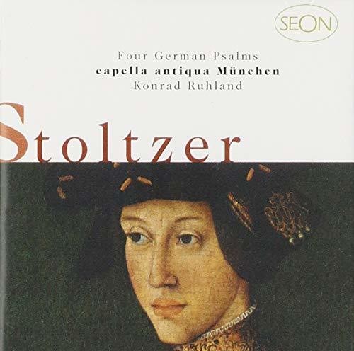 the album cover for Ruhland / Munich Capella Antiqua - Four German Psalms