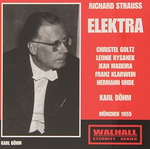 the album cover for Rysanek - Elektra