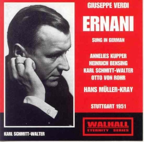 the album cover for Bensing - Ernani