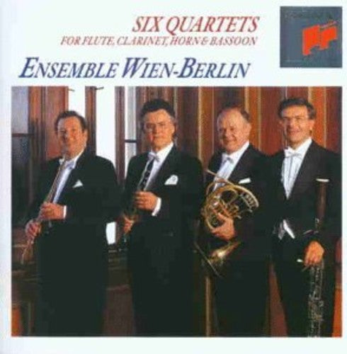 the album cover for Schulz / Leister / Turkovic - Six Wind Quartets