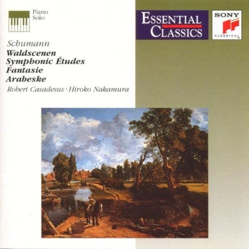 the album cover for Casadesus / Nakamura - Waldscenen