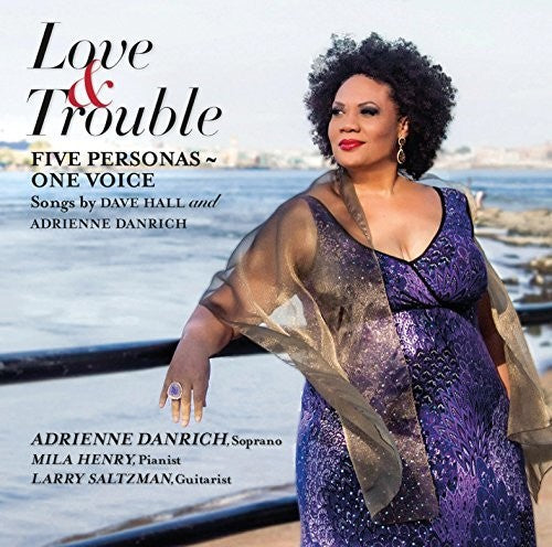 the album cover for Mila Henry - Love & Troubles