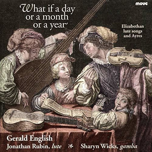 the album cover for Gerald English - What If a Day